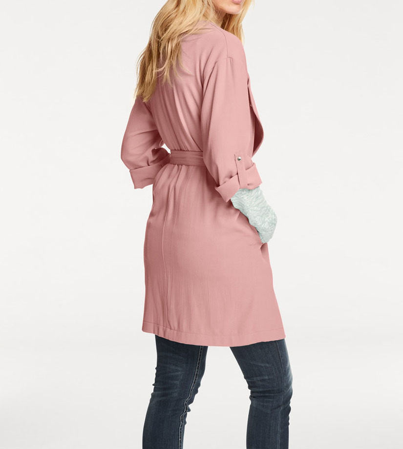 HEINE - BEST CONNECTIONS Damen Mantel, rosé