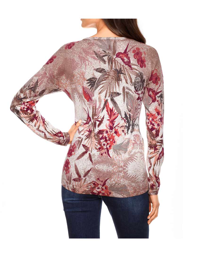 HEINE - BEST CONNECTIONS Damen Druckpullover, bunt