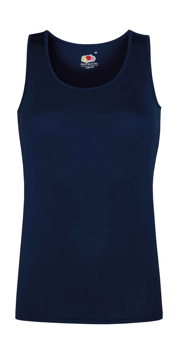 Fruit of the Loom Damen Performance Lady-Fit Sport Fitness Training Shirt
