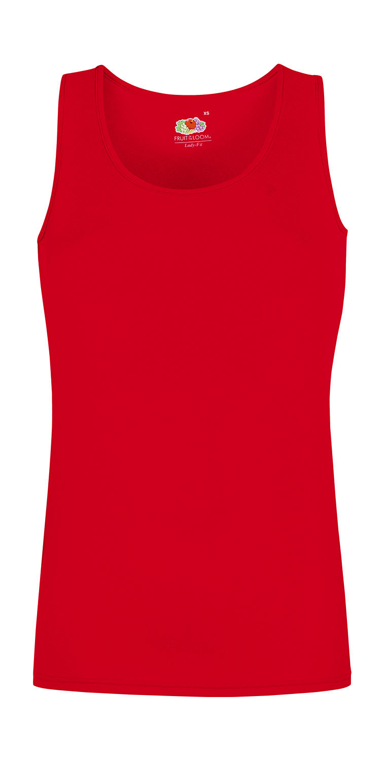 Fruit of the Loom Damen Performance Lady-Fit Sport Fitness Training Shirt