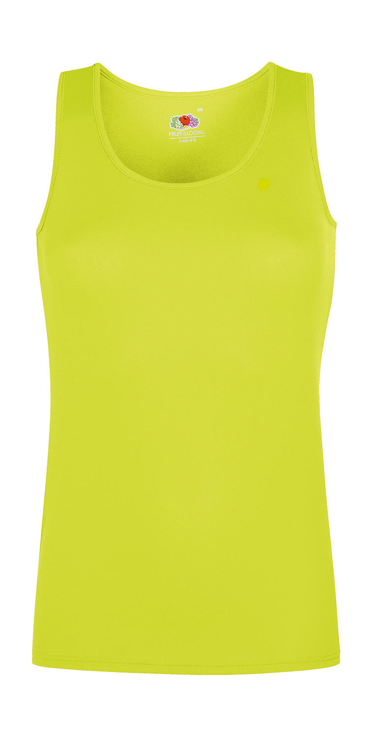 Fruit of the Loom Damen Performance Lady-Fit Sport Fitness Training Shirt