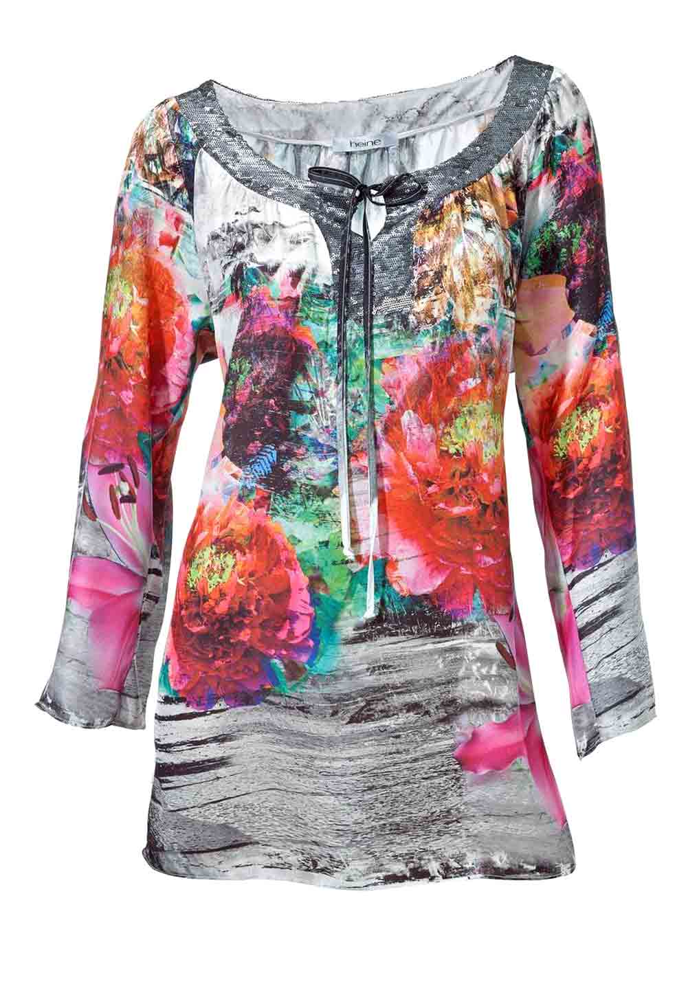 Heine Damen Tunika, bunt