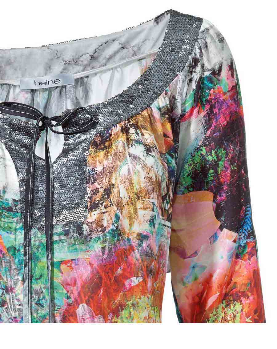 Heine Damen Tunika, bunt