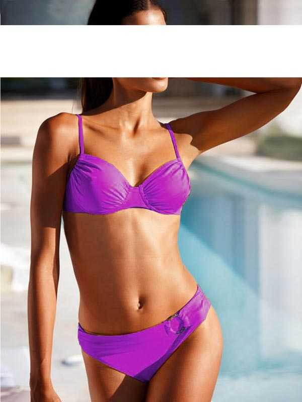 Heine Damen Bügel-Bikini, pink