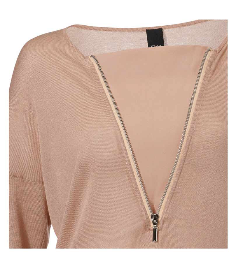 Heine-Best Connections Damen 2-in-1 Pullover, apricot