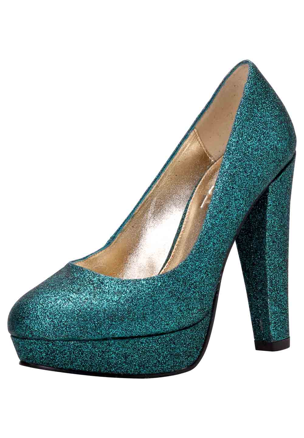 Apart Damen Abend-Pumps, smaragd