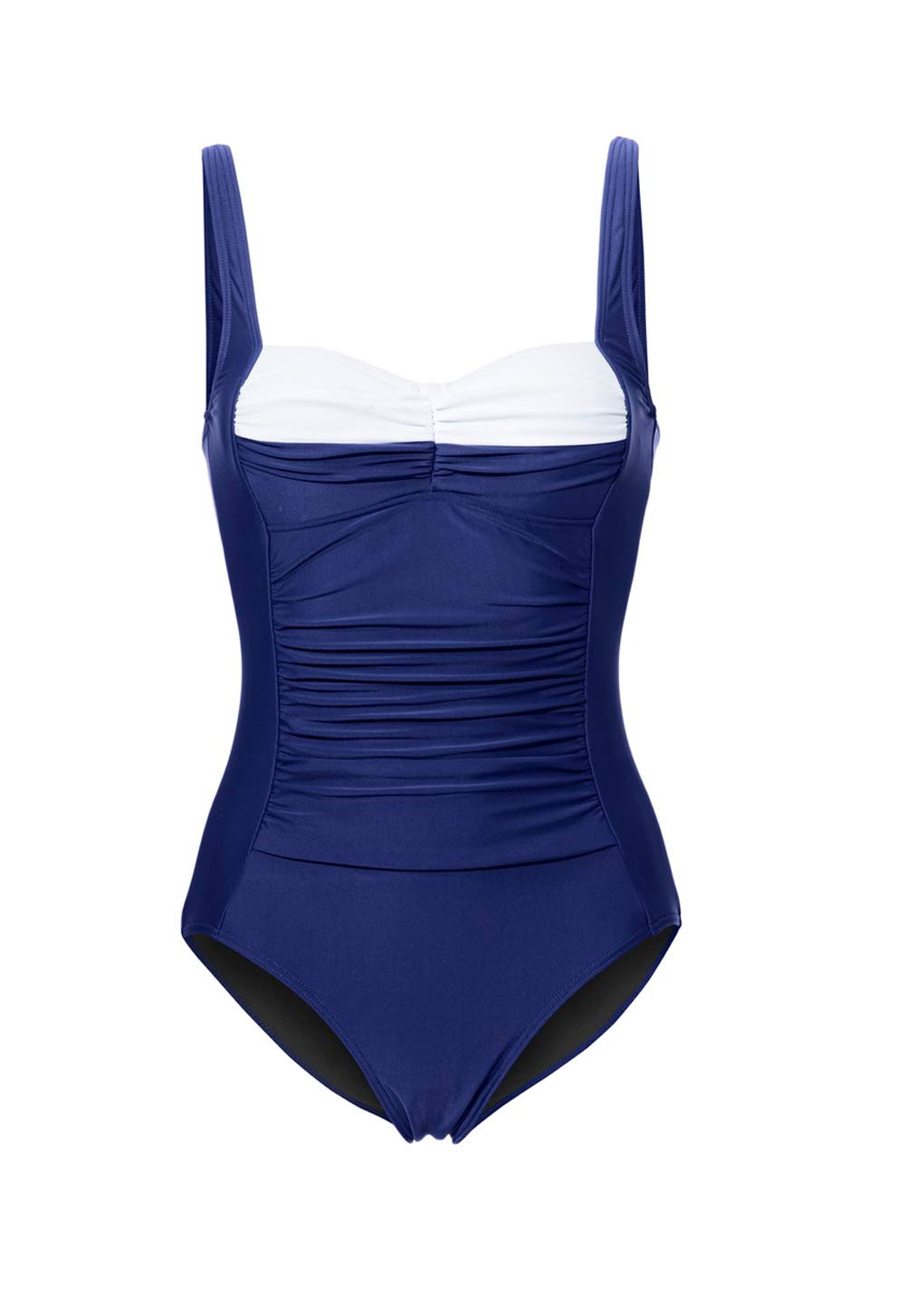 HEINE Damen Optimizer-Badeanzug, B-Cup, marine