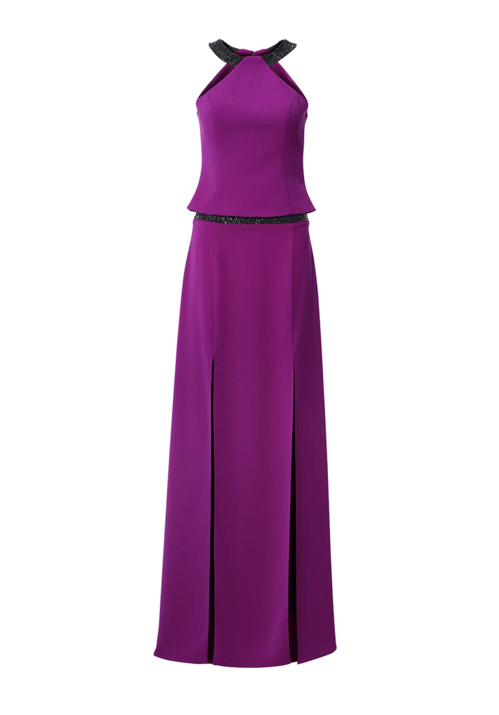 ASHLEY BROOKE Damen Designer-Abend-2-Teiler, lila