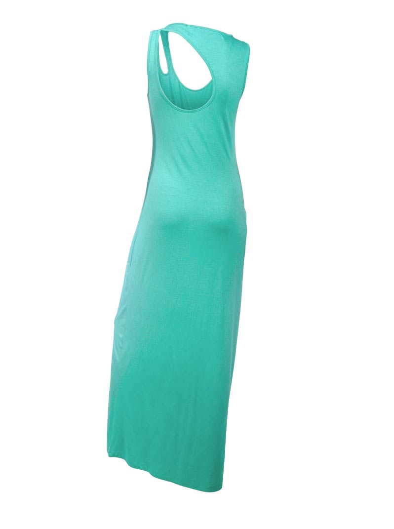 Heine - Best Connections Damen Jerseymaxikleid, jade