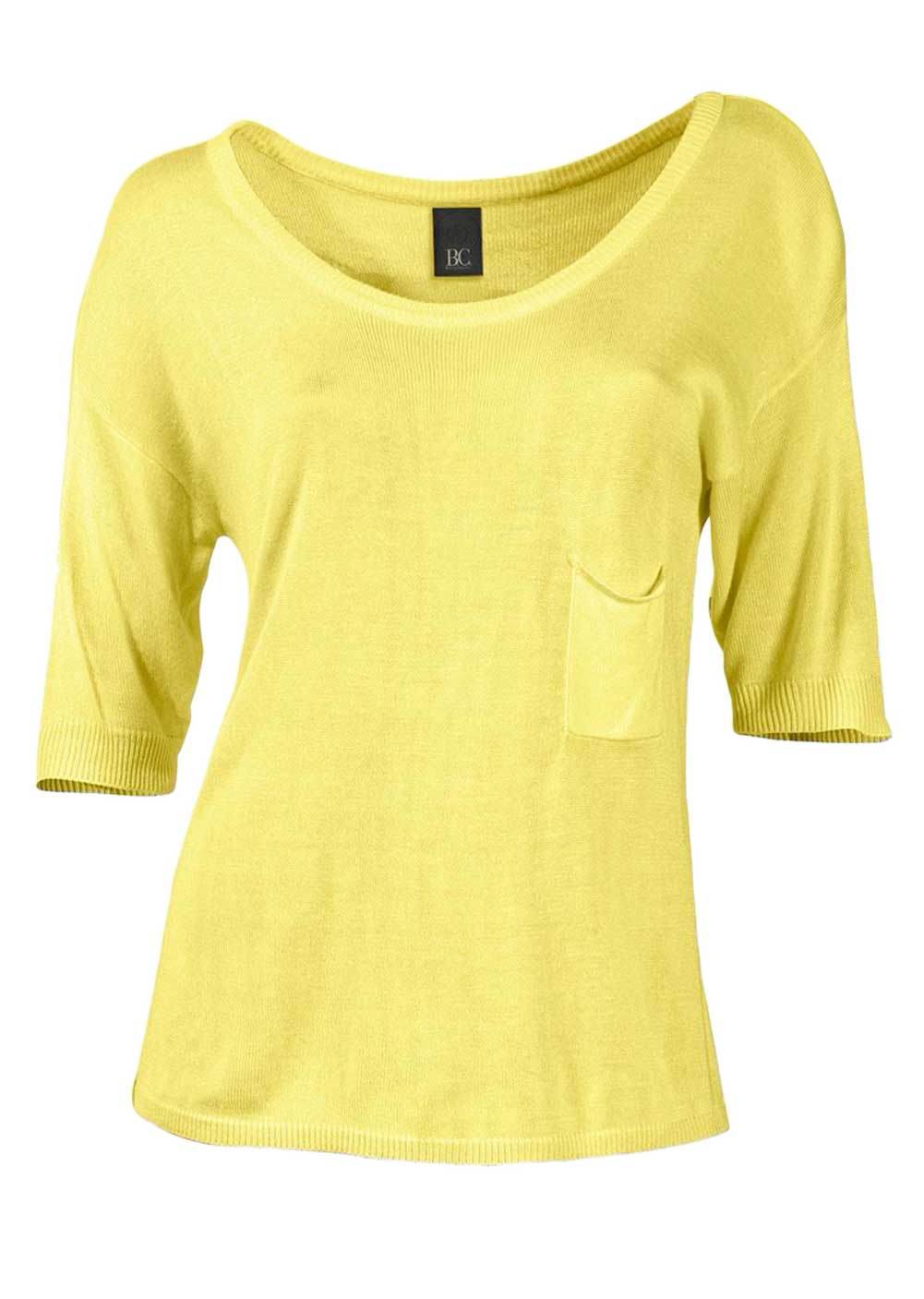 Heine Damen Pullover, gelb
