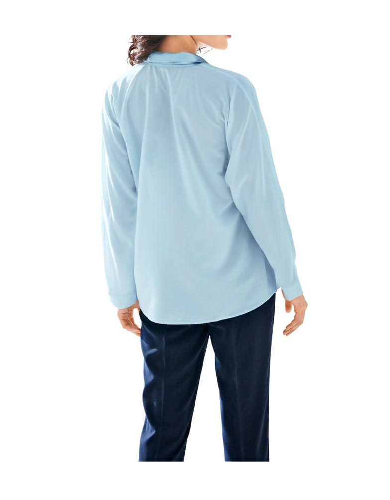 Heine Damen Bluse, hellblau