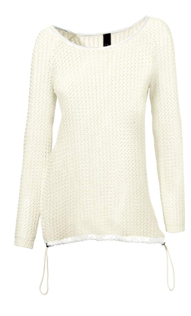 Heine Damen Pullover, offwhite
