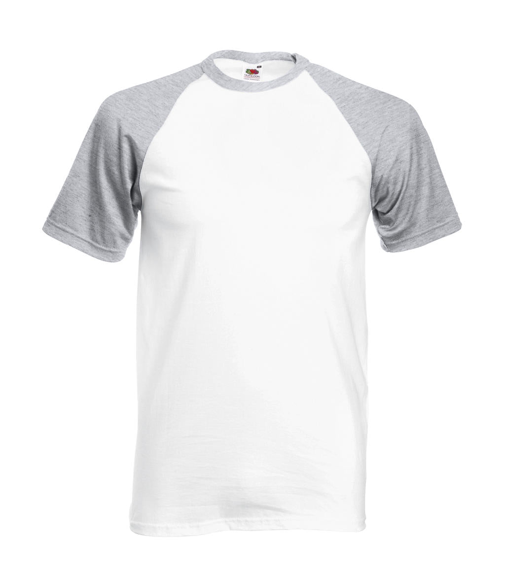 Fruit of the Loom Herren Baseball T-Shirt