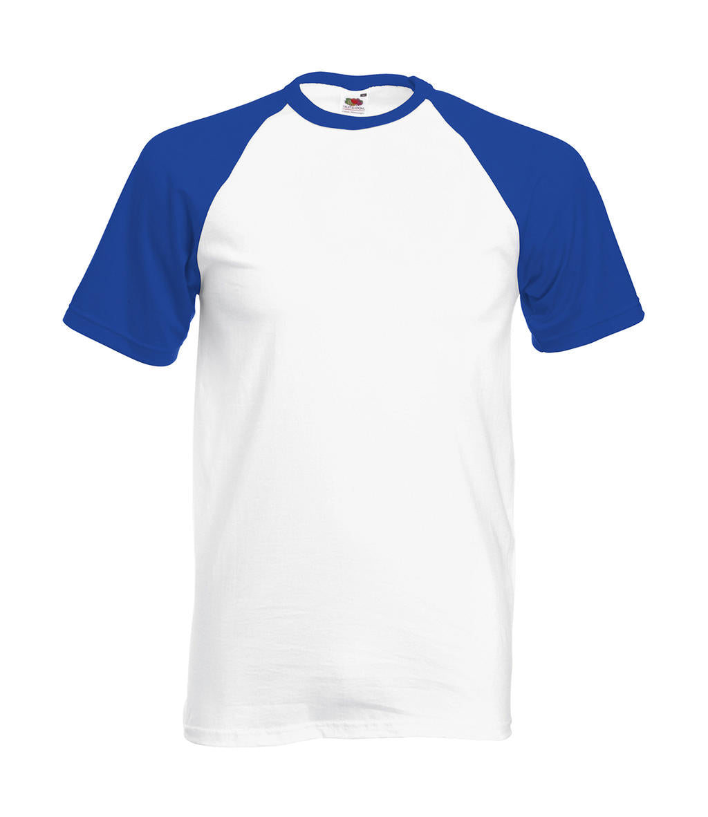 Fruit of the Loom Herren Baseball T-Shirt