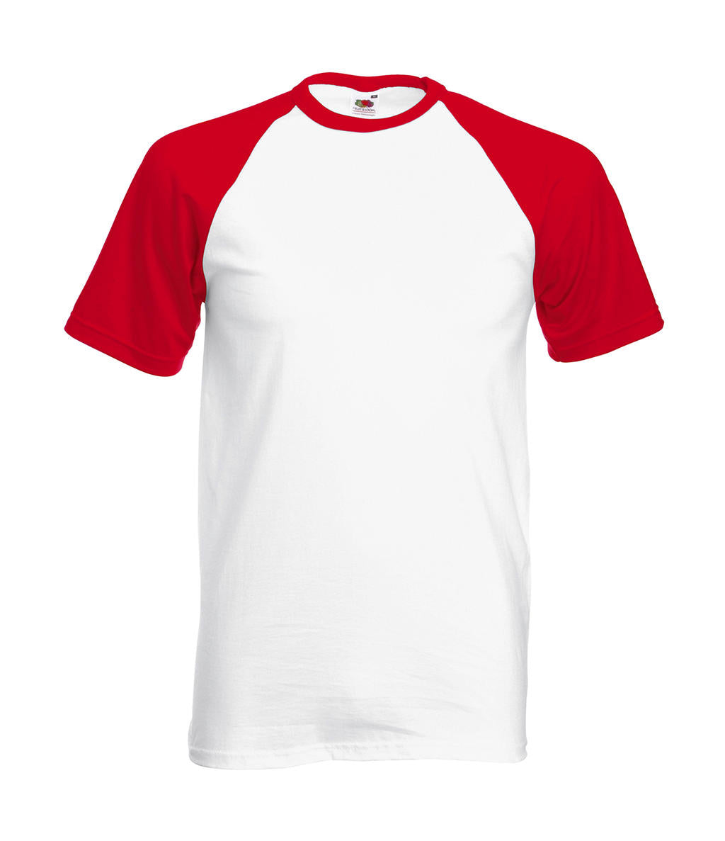 Fruit of the Loom Herren Baseball T-Shirt