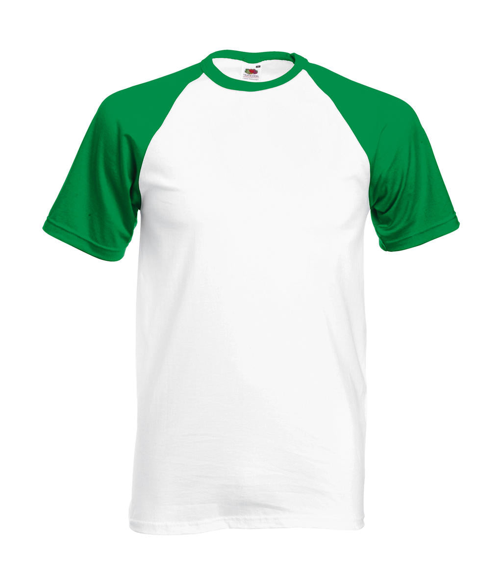 Fruit of the Loom Herren Baseball T-Shirt