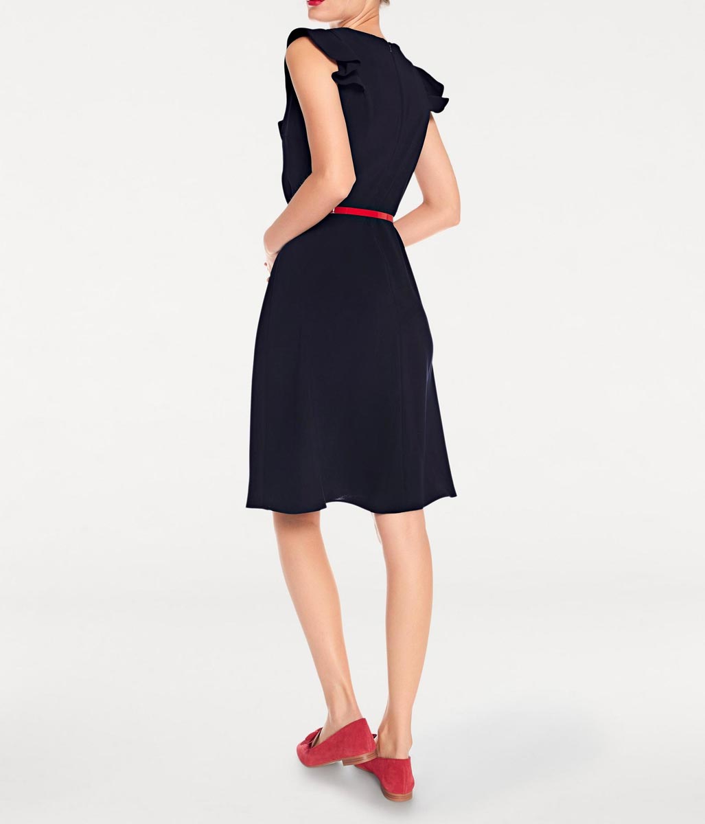 Rick Cardona Damen Designer-Kleid, marine