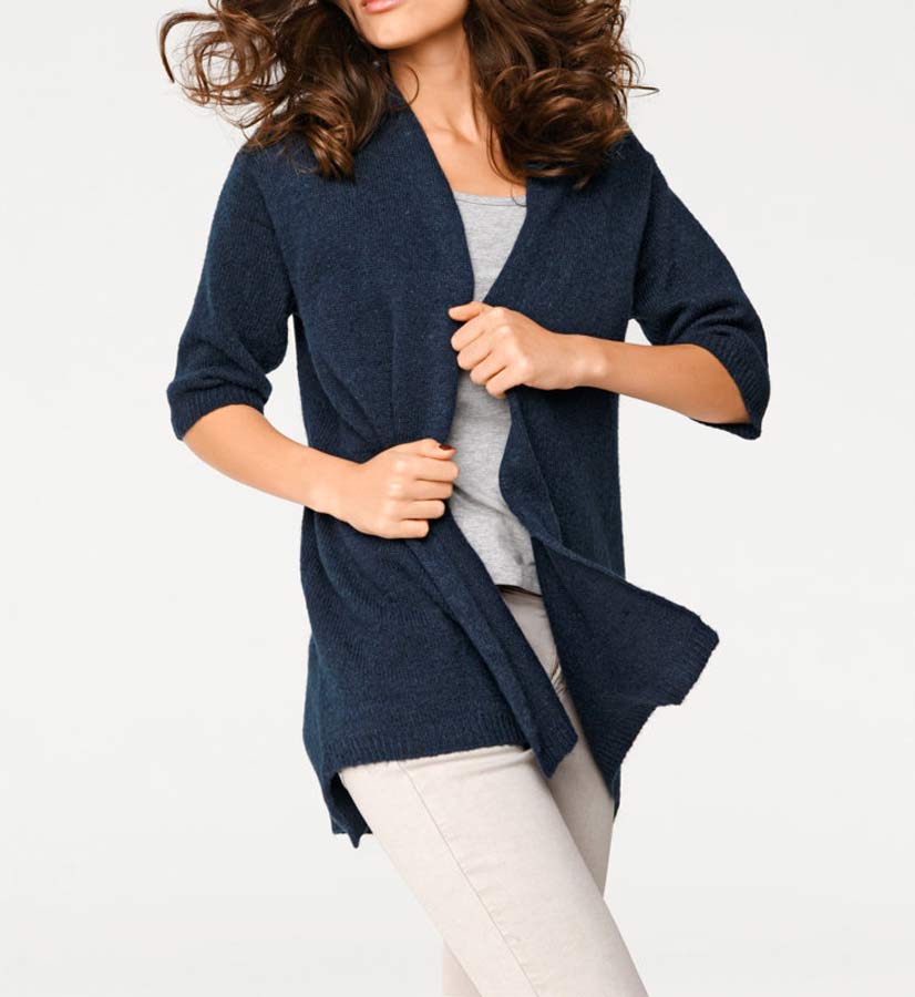Heine-Best Connections Damen Cardigan, nachtblau