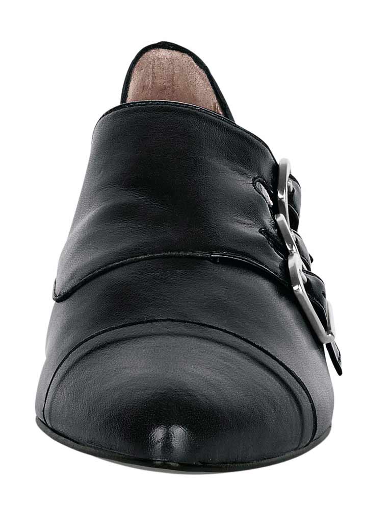 Heine Damen Slipper, schwarz