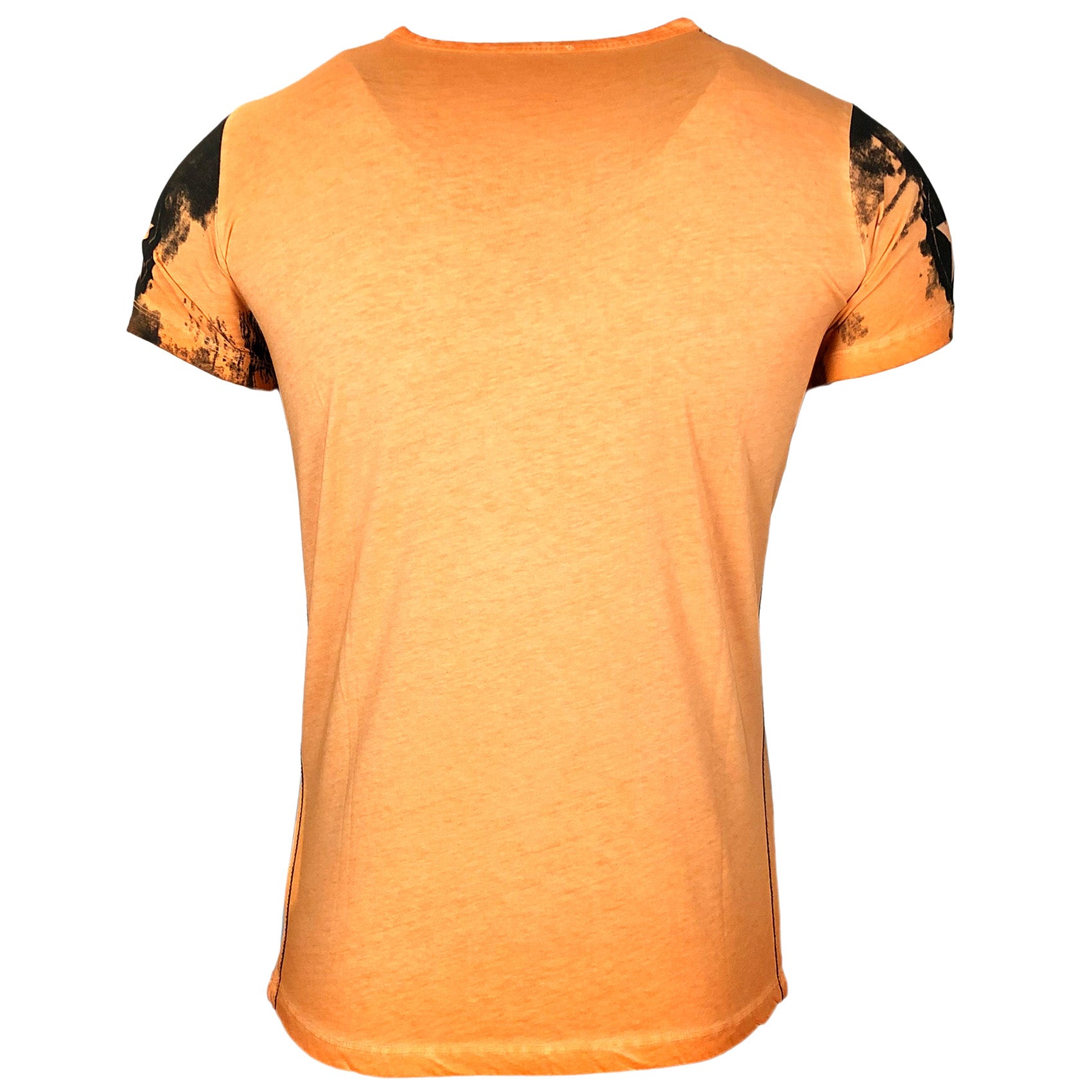 Rusty Neal Batik Herren T-Shirt No Mercy mit Front Logo Print Kurzarm