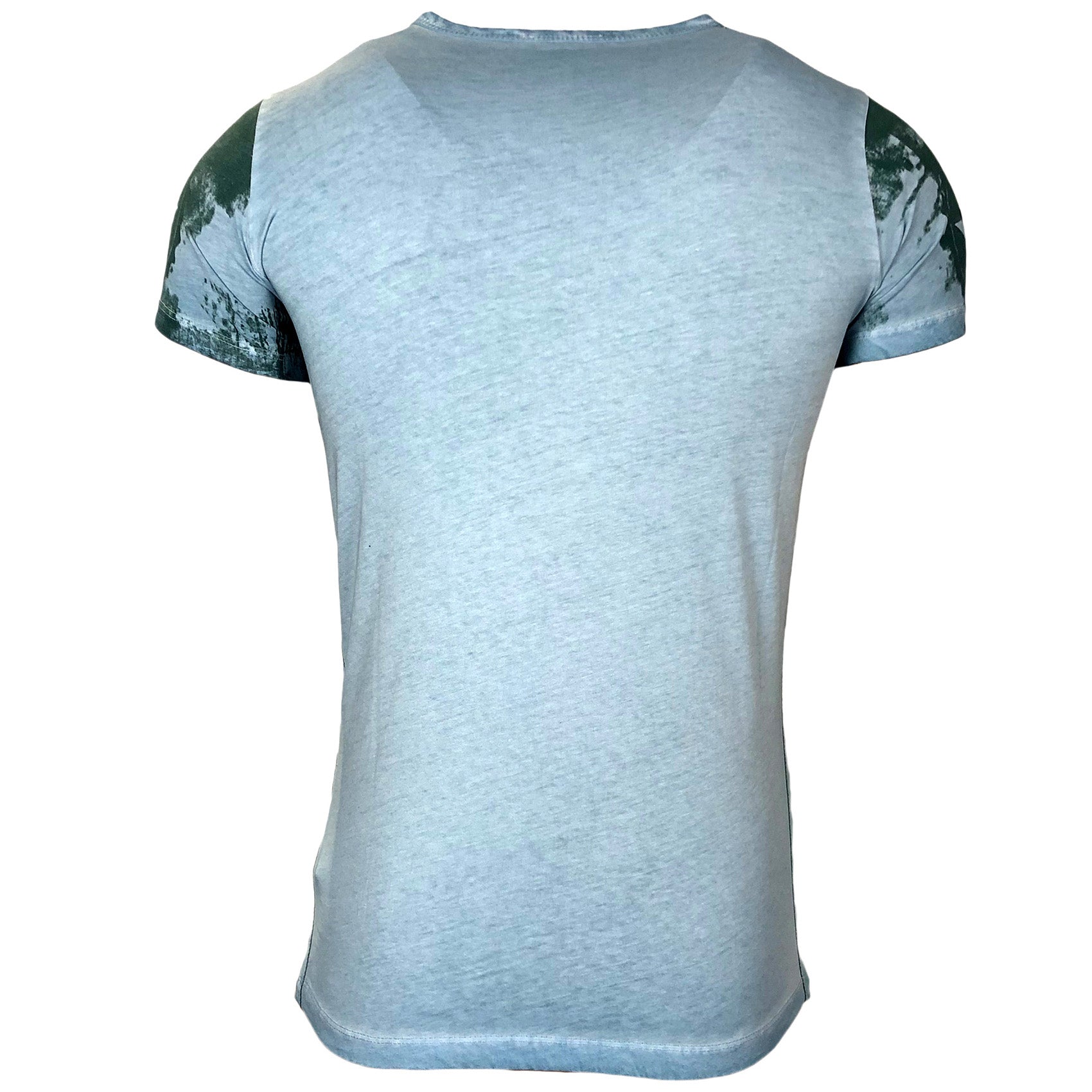 Rusty Neal Batik Herren T-Shirt No Mercy mit Front Logo Print Kurzarm