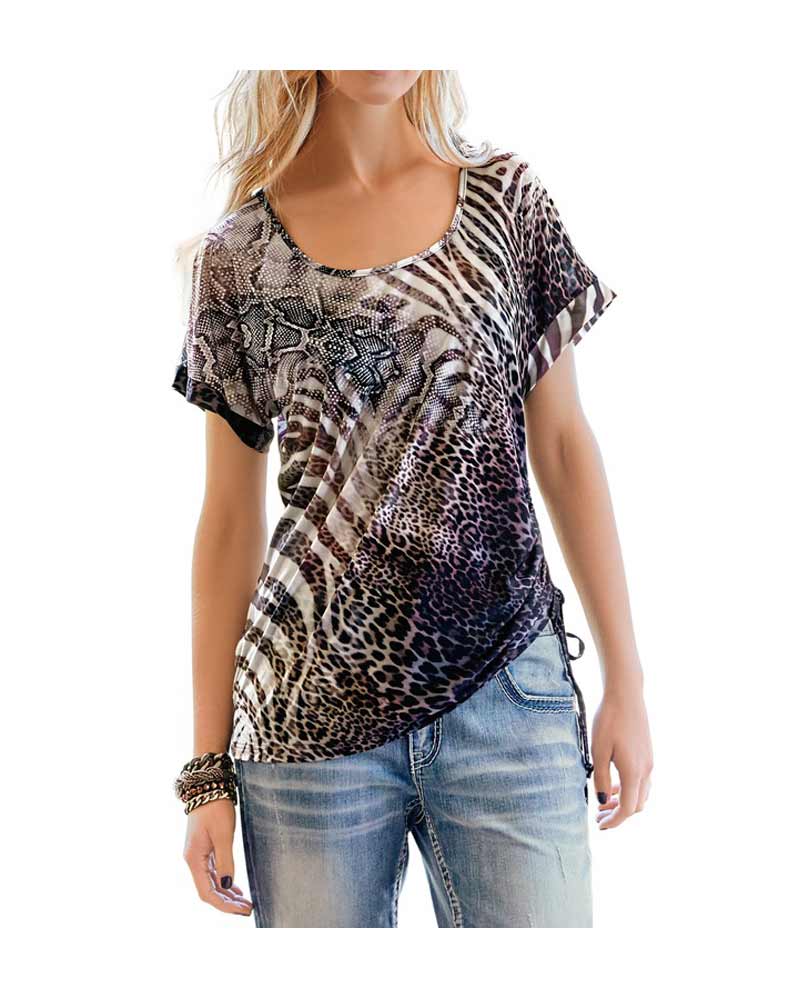 Rick Cardona Designer-Shirt, bunt