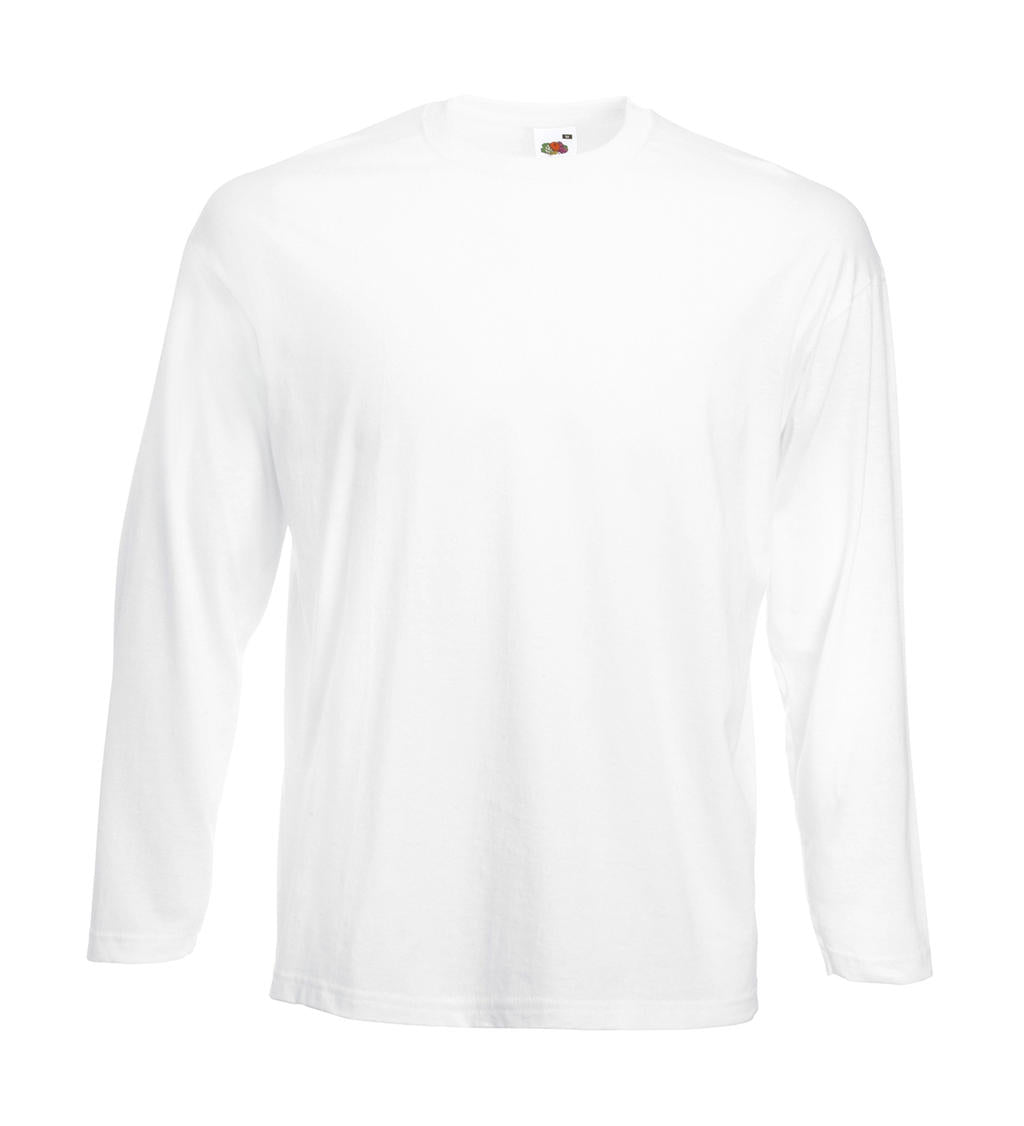 Fruit of the Loom Herren Value Weight Langarm T-Shirt