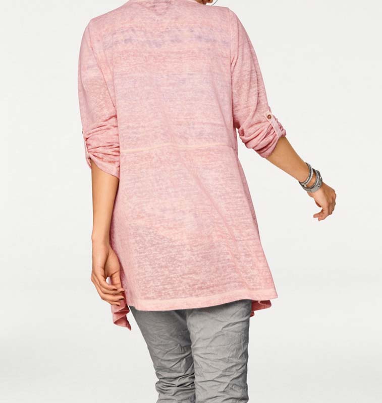 Heine - Best Connections Damen Shirtjacke, rosé