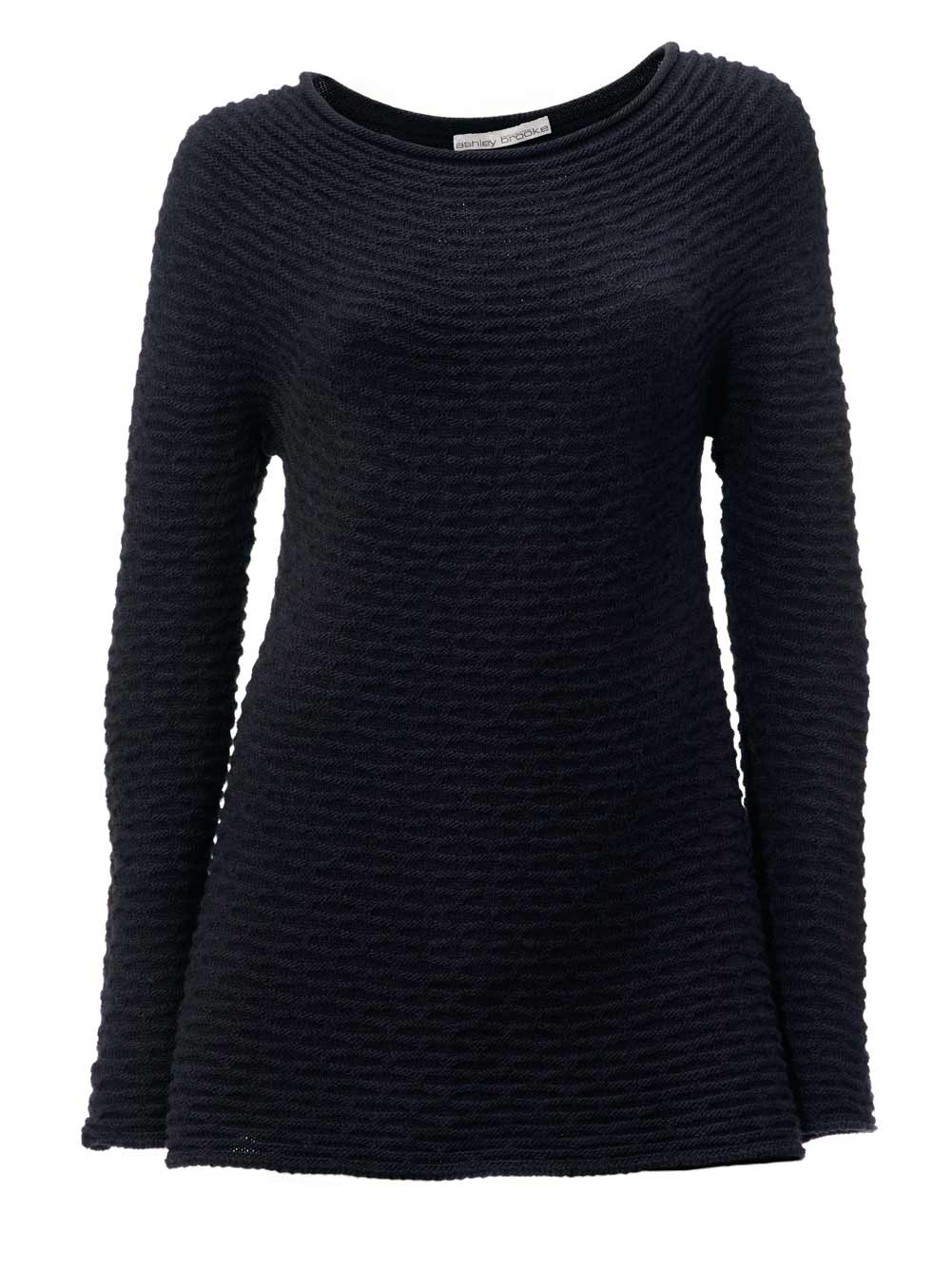 Ashley Brooke Damen Designer-Pullover, marine