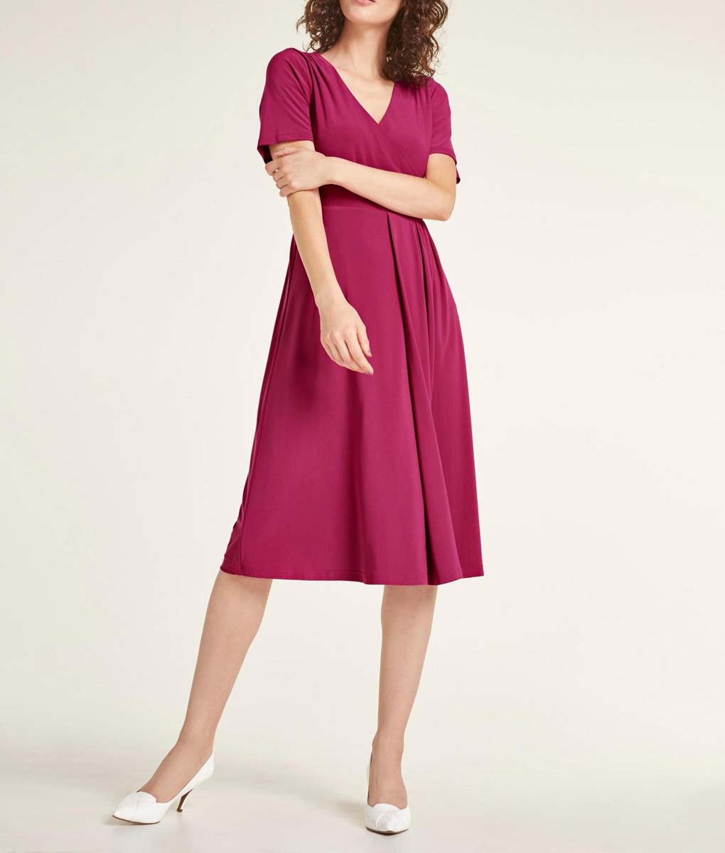 Heine Damen Jerseykleid, pink
