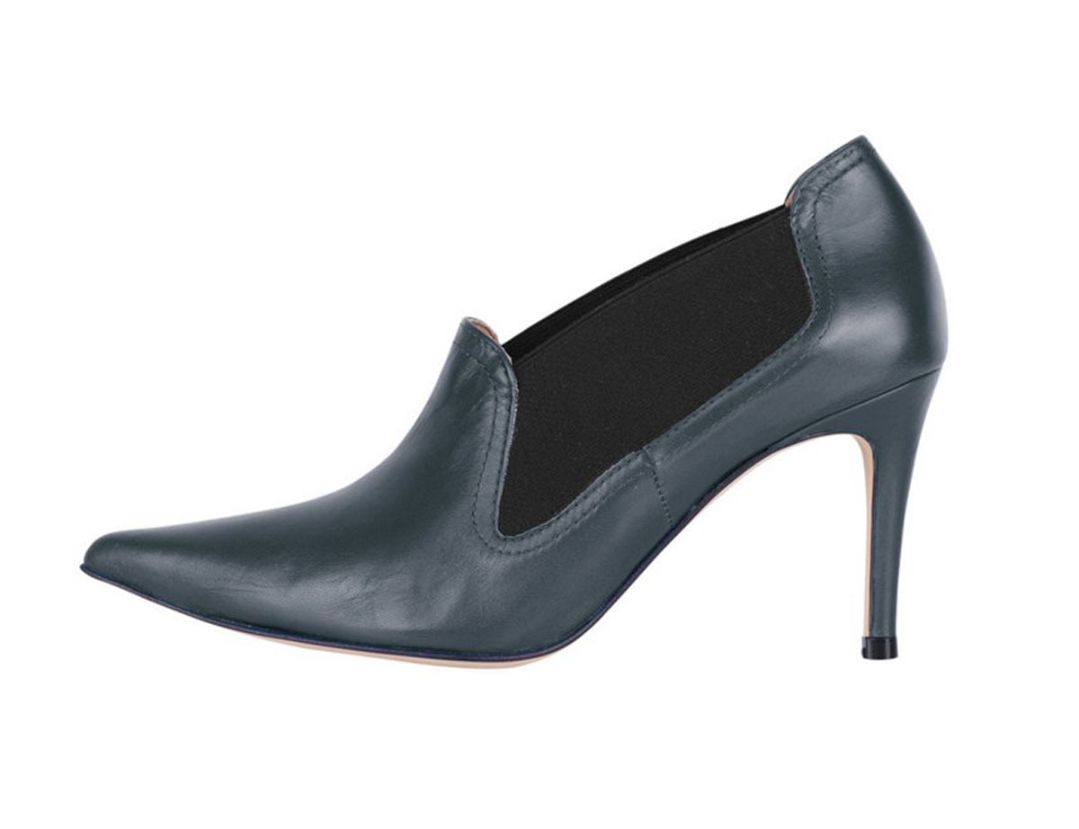 Patrizia Dini Damen Designer-Pumps, petrolblau