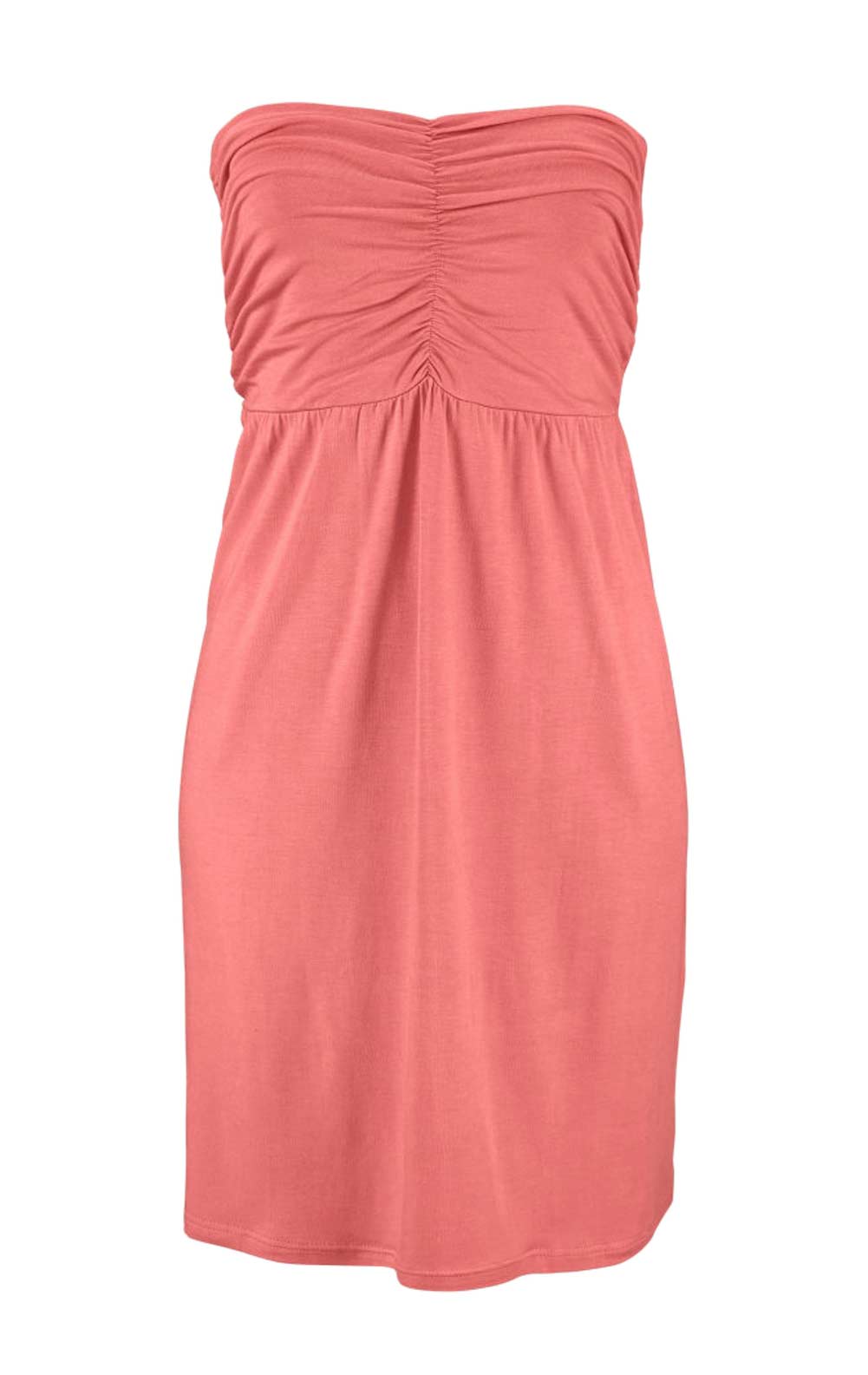 Chillytime Damen 2-in-1-Style-Kleid-Rock, lachs