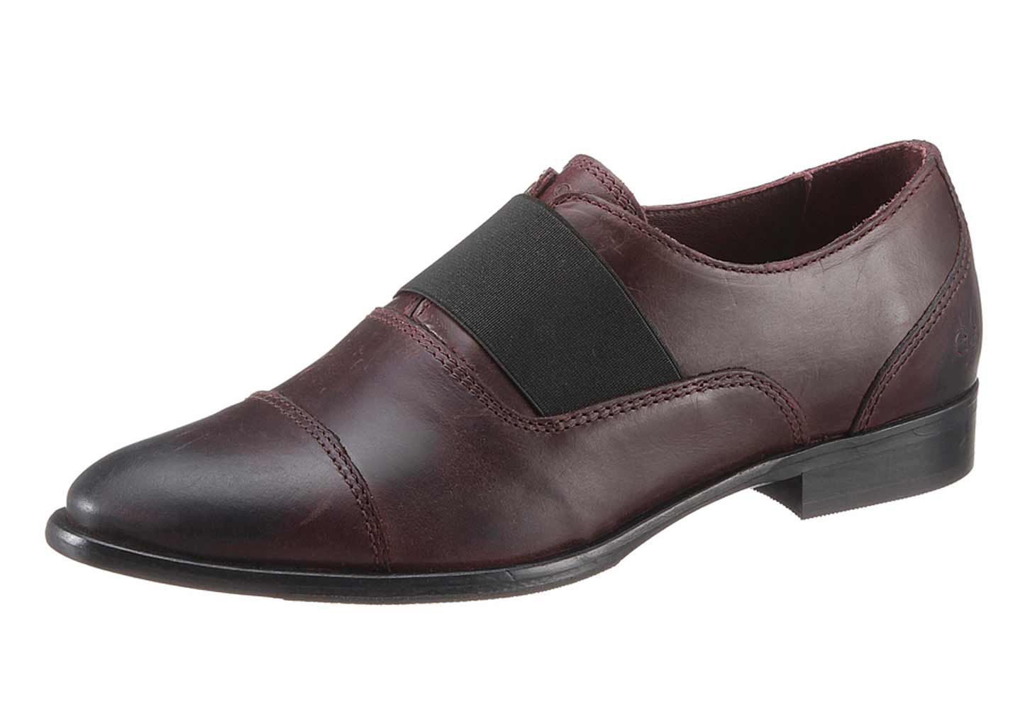 Marc O´polo Damen Marken-Slipper, bordeaux