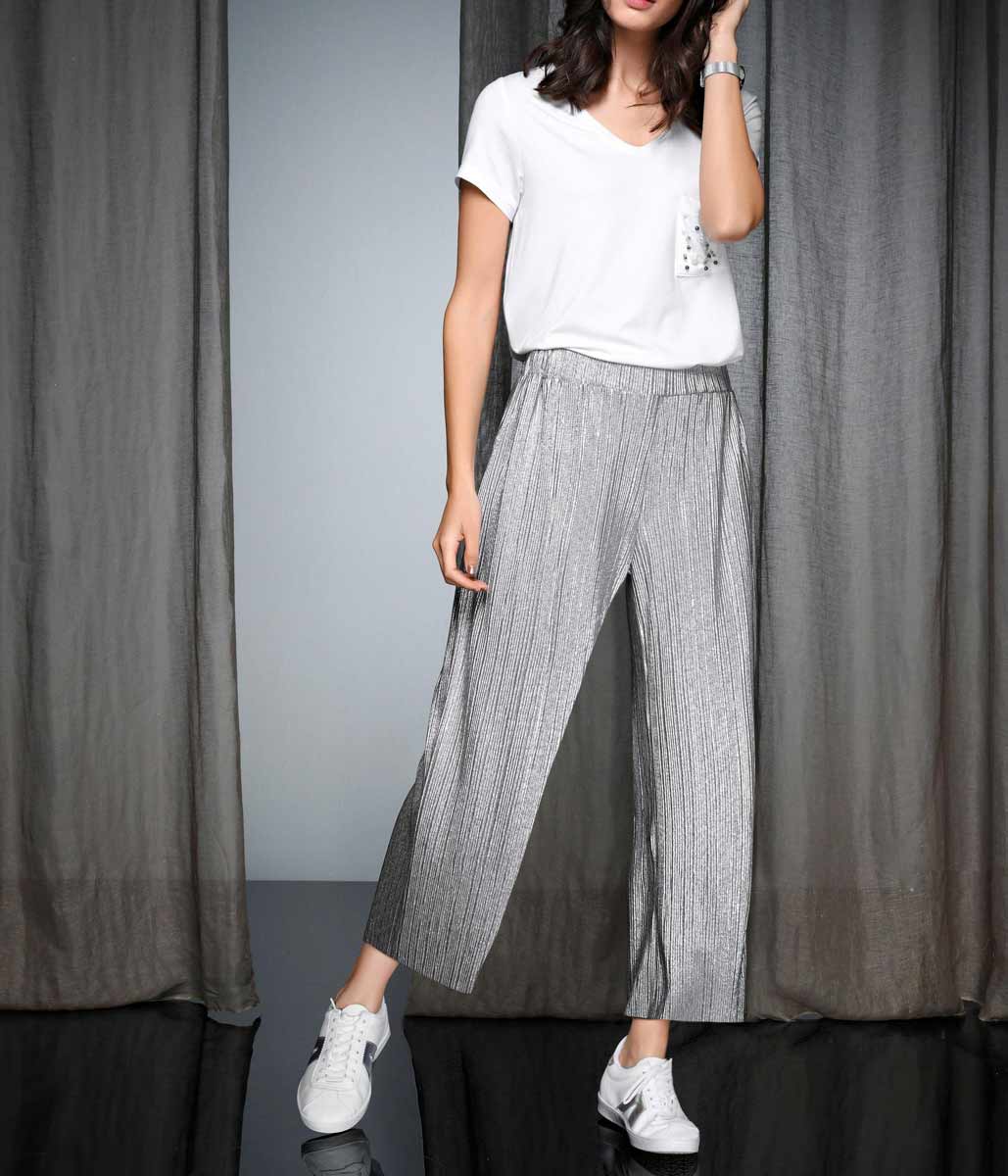 Heine - Best Connections Damen Culotte, silberfarben
