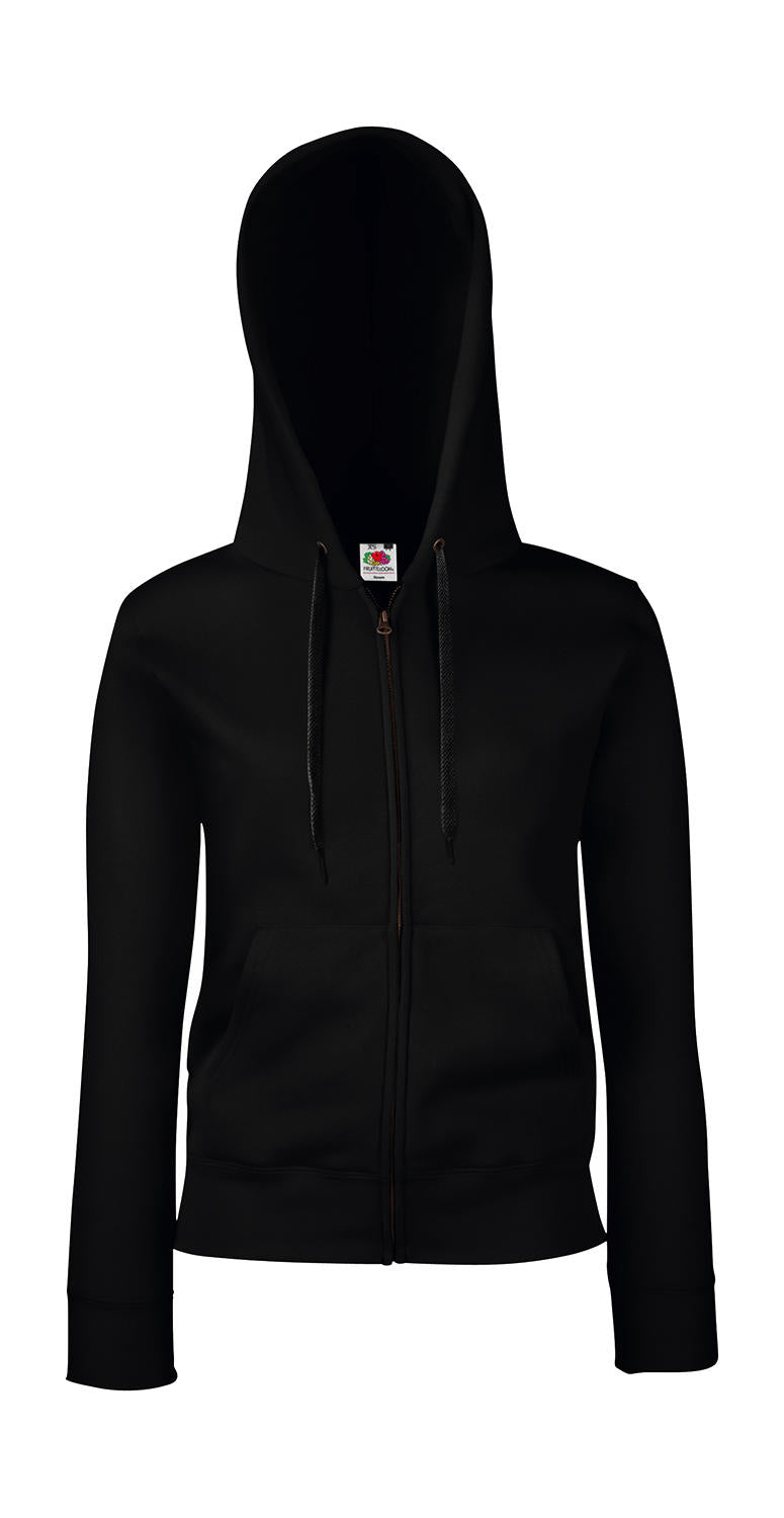 Fruit of the Loom Damen Premium Sweat Jacke Lady-Fit Kapuzenpullover Hoodie