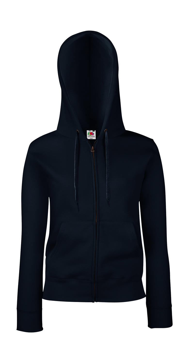 Fruit of the Loom Damen Premium Sweat Jacke Lady-Fit Kapuzenpullover Hoodie