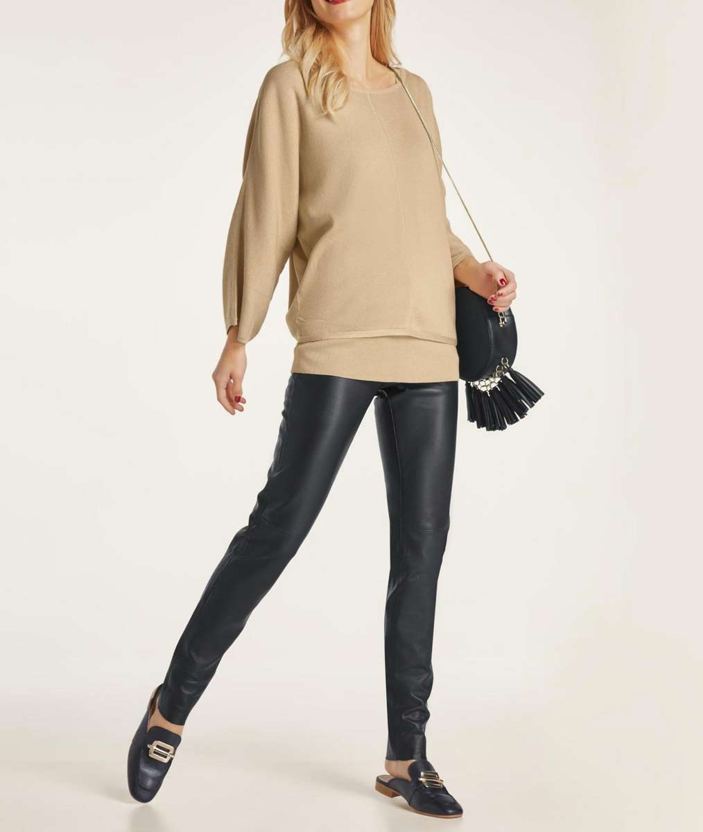 Heine Damen Pullover + Top, sand