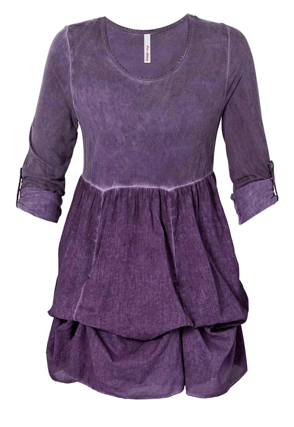 Sheego Longshirt, lila