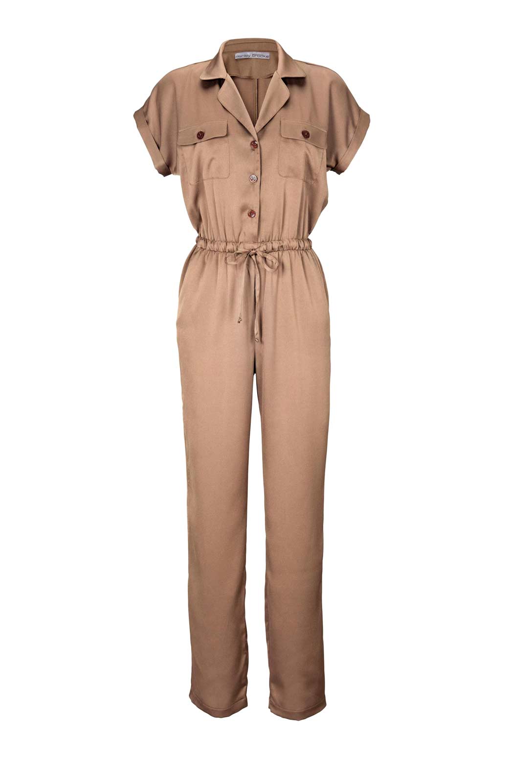 Ashley Brooke Damen Designer-Overall, camel