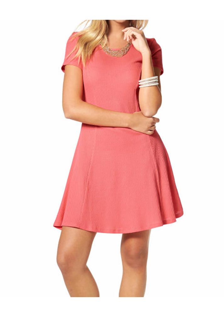 Ajc Damen Kleid, koralle
