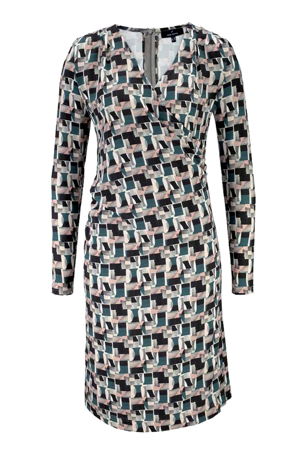 Daniel Hechter Damen Designer-Kleid, bunt
