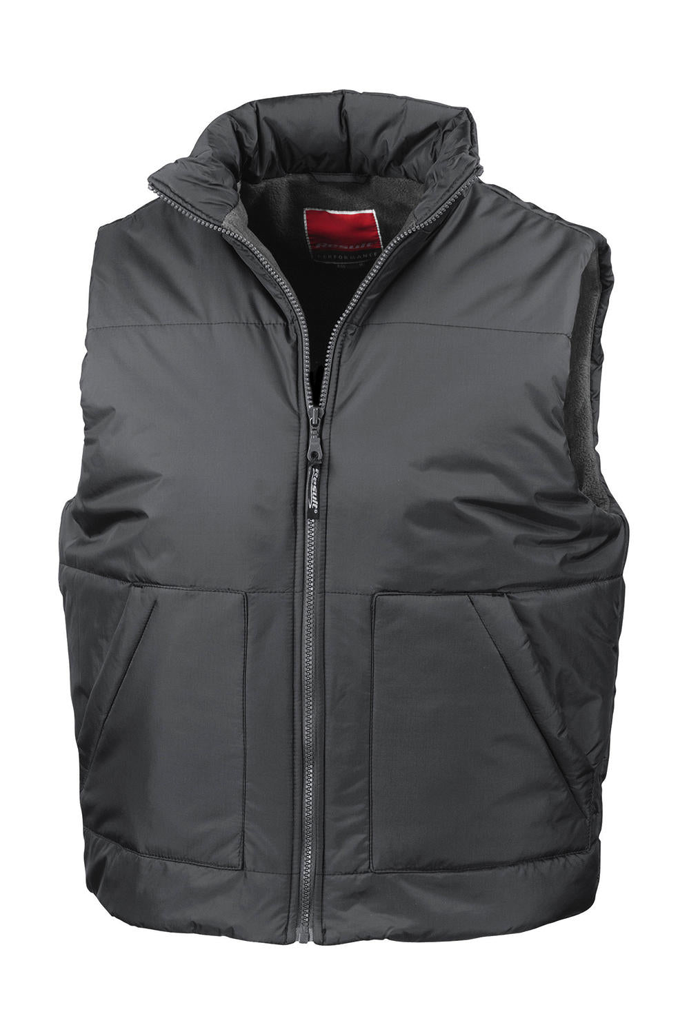 Result Herren Bodywarmer Weste mit Fleece-Futter