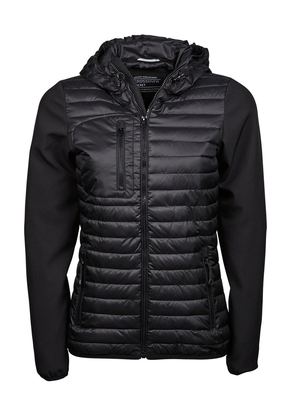 Tee Jays Ladies Hooded Crossover Damen Steppjacke