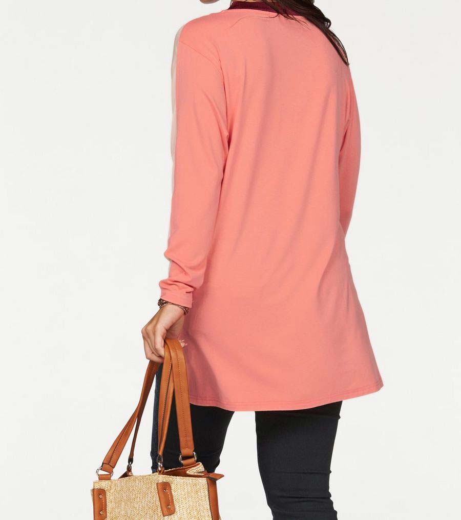 Apart Damen Designer-Tunika, rosé-koralle