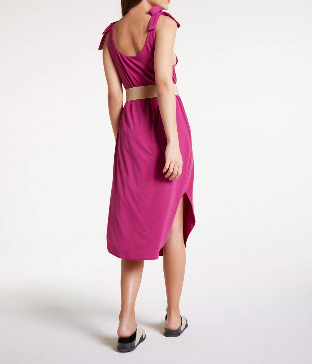 HEINE Damen Jerseykleid, pink