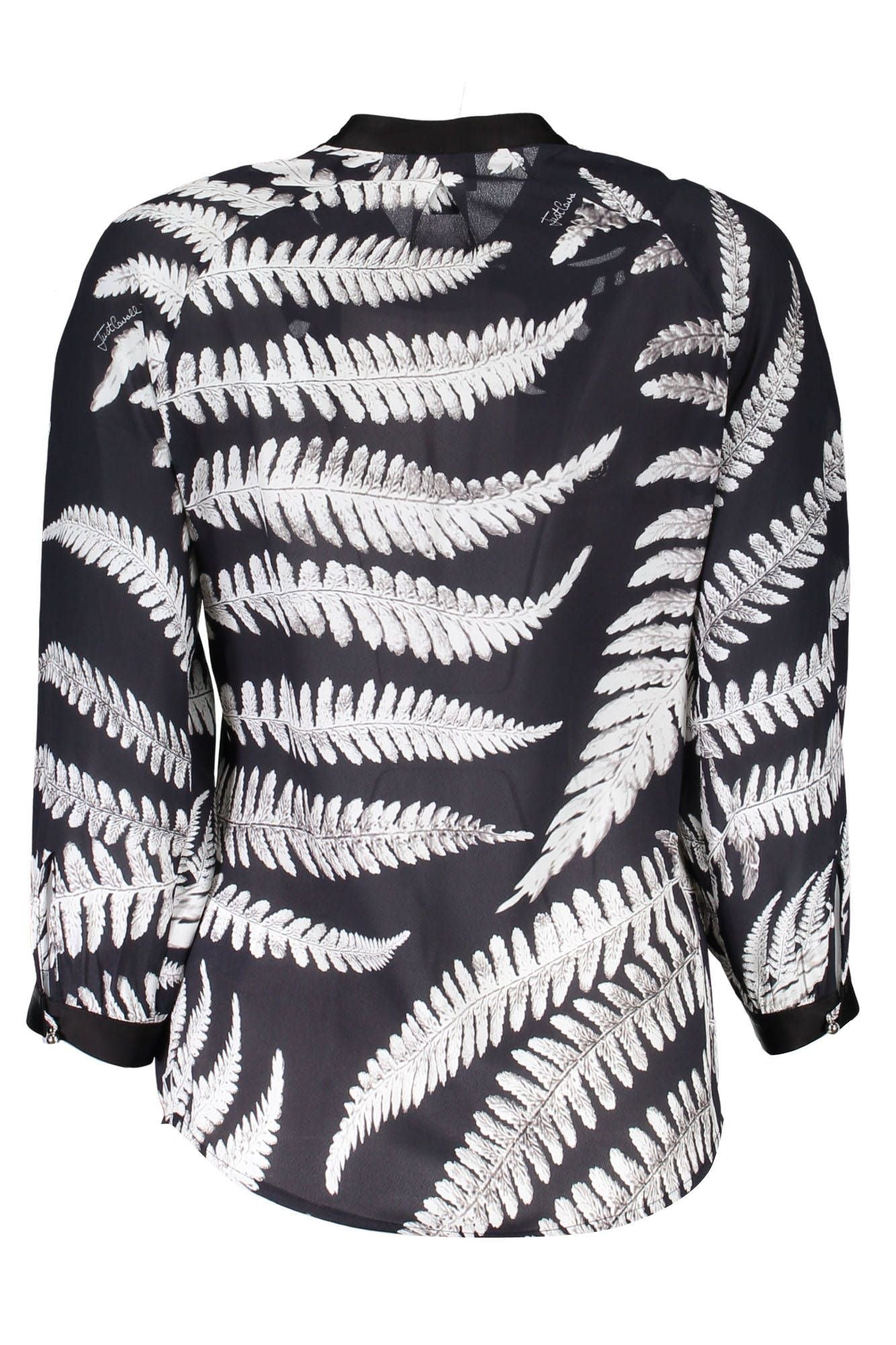 Just Cavalli Damen Bluse Hemd Freizeithemd Businesshemd, langarm