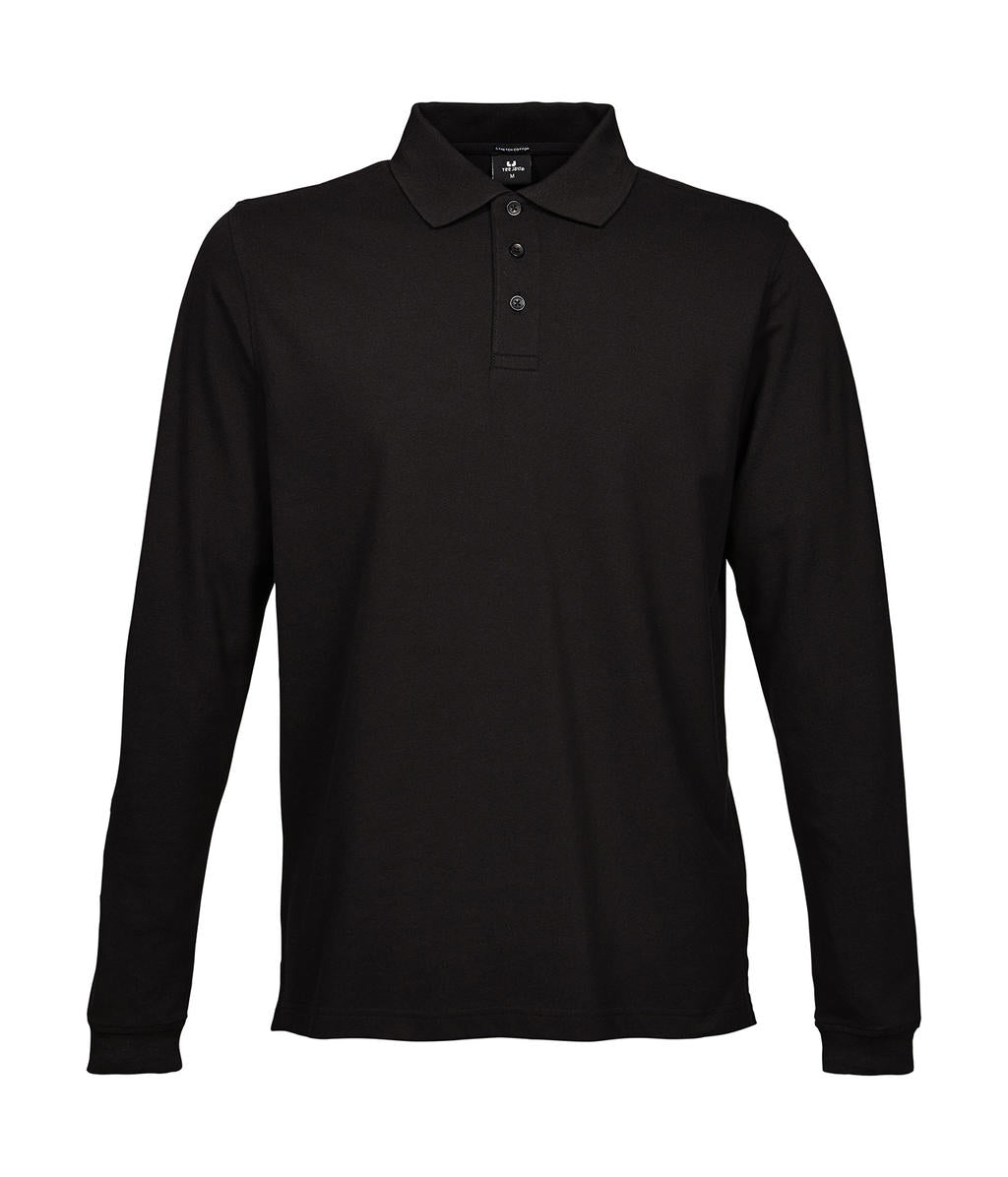 Tee Jays Luxury Langarm Stretch Herren Polo Shirt
