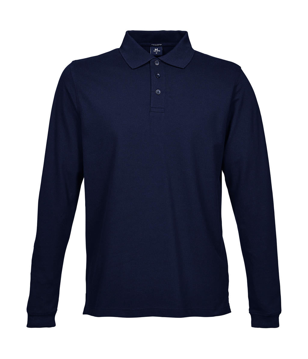 Tee Jays Luxury Langarm Stretch Herren Polo Shirt