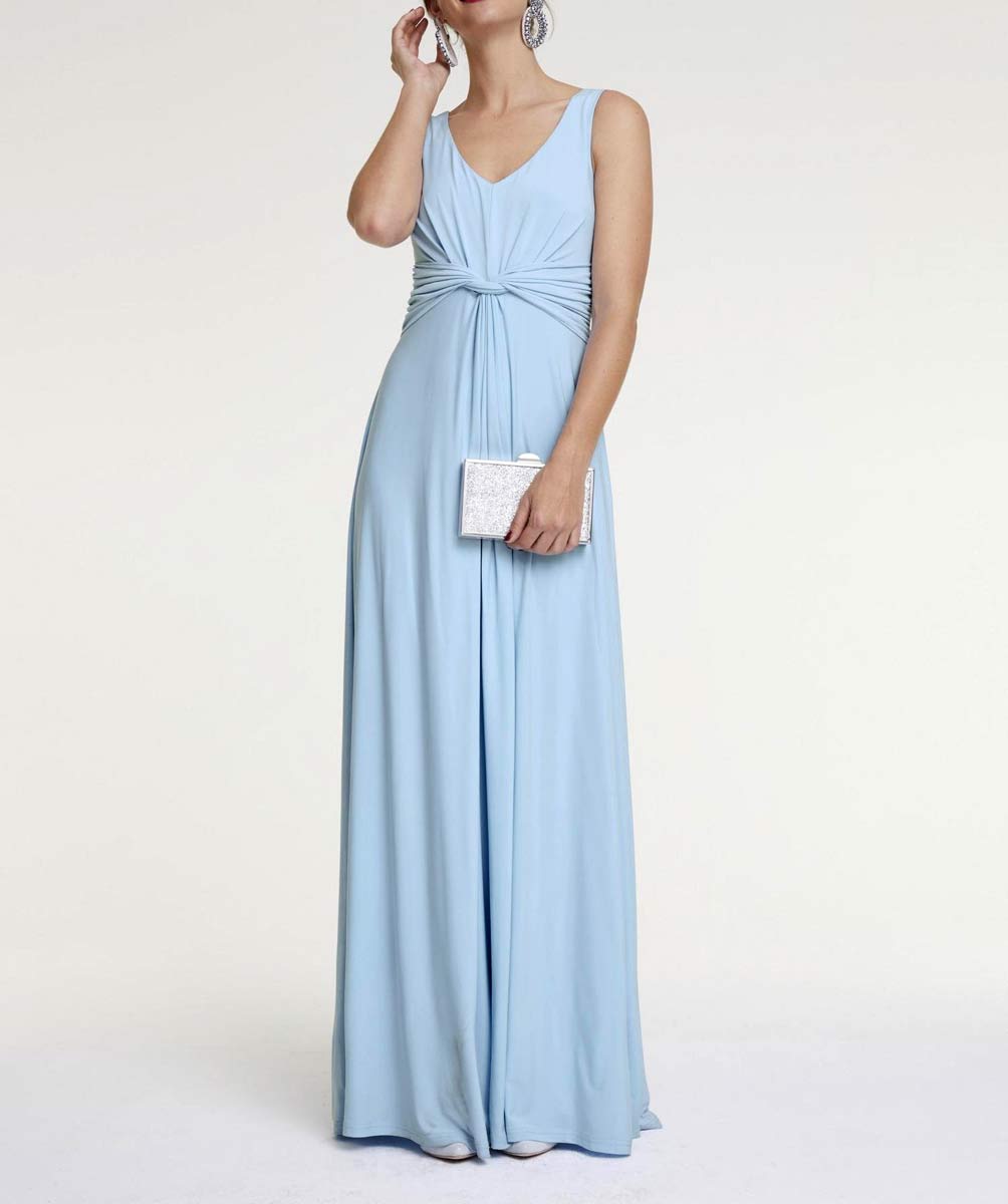 HEINE Damen Maxikleid, eisbau