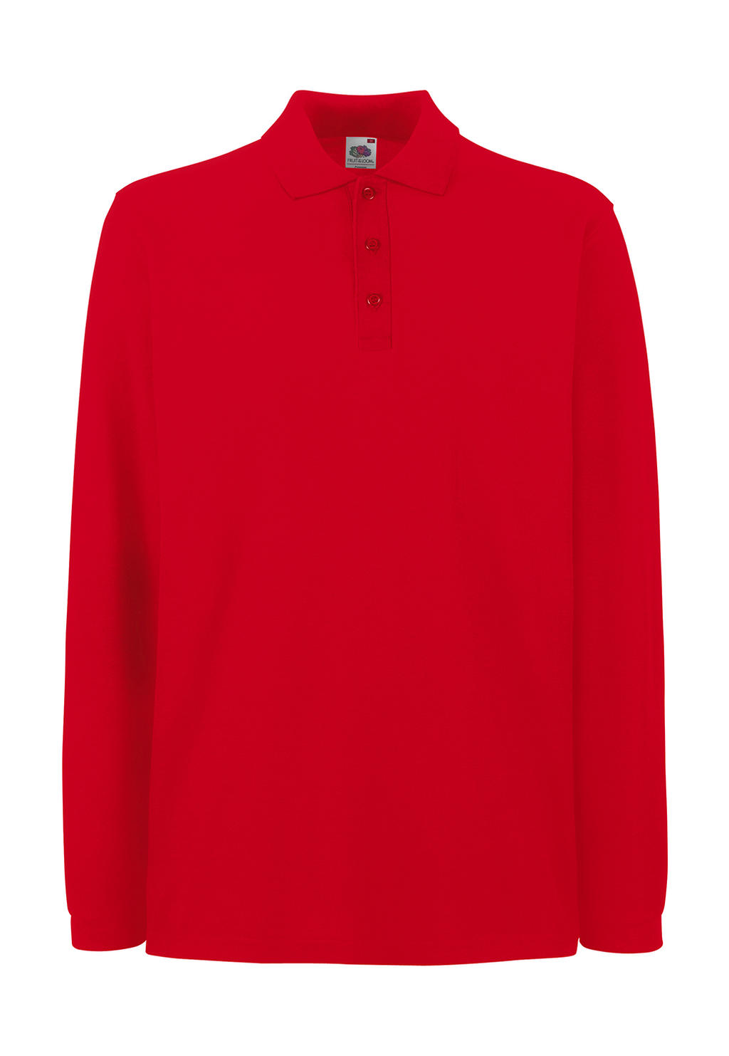 Fruit of the Loom Premium Long Sleeve Herren Polo Shirt